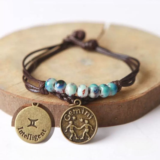 Ceramic Zodiac Bracelet