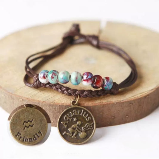 Ceramic Zodiac Bracelet