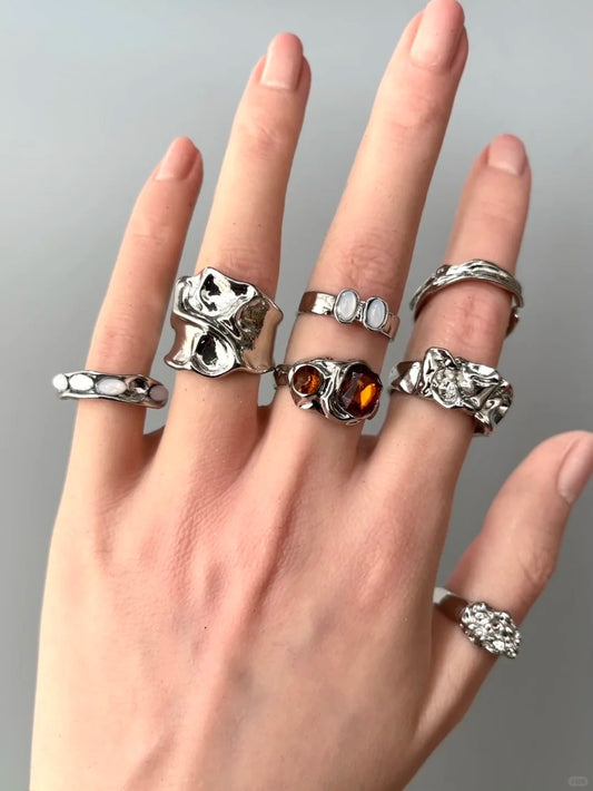 Irregular Ring Set
