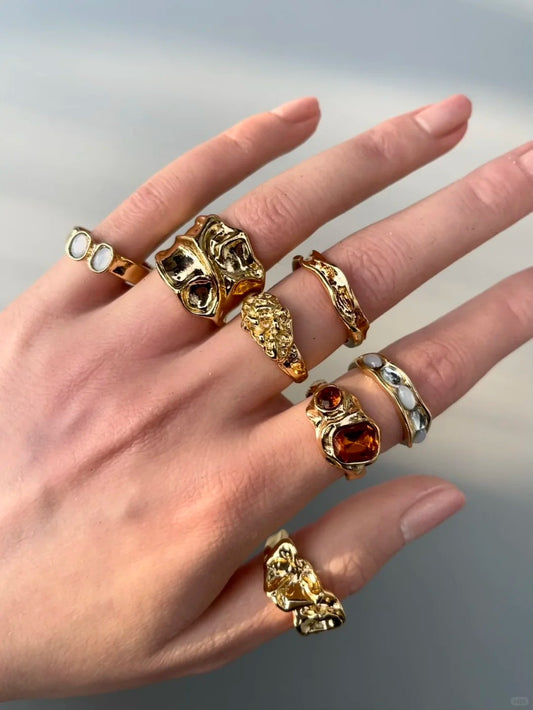 Irregular Ring Set