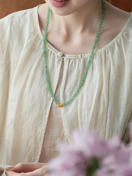 Emerald Serenity Necklace