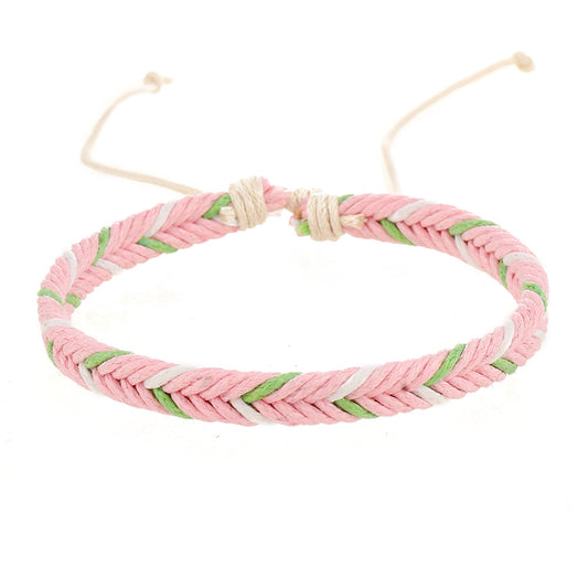 Handwoven Colorful Friendship Bracelets