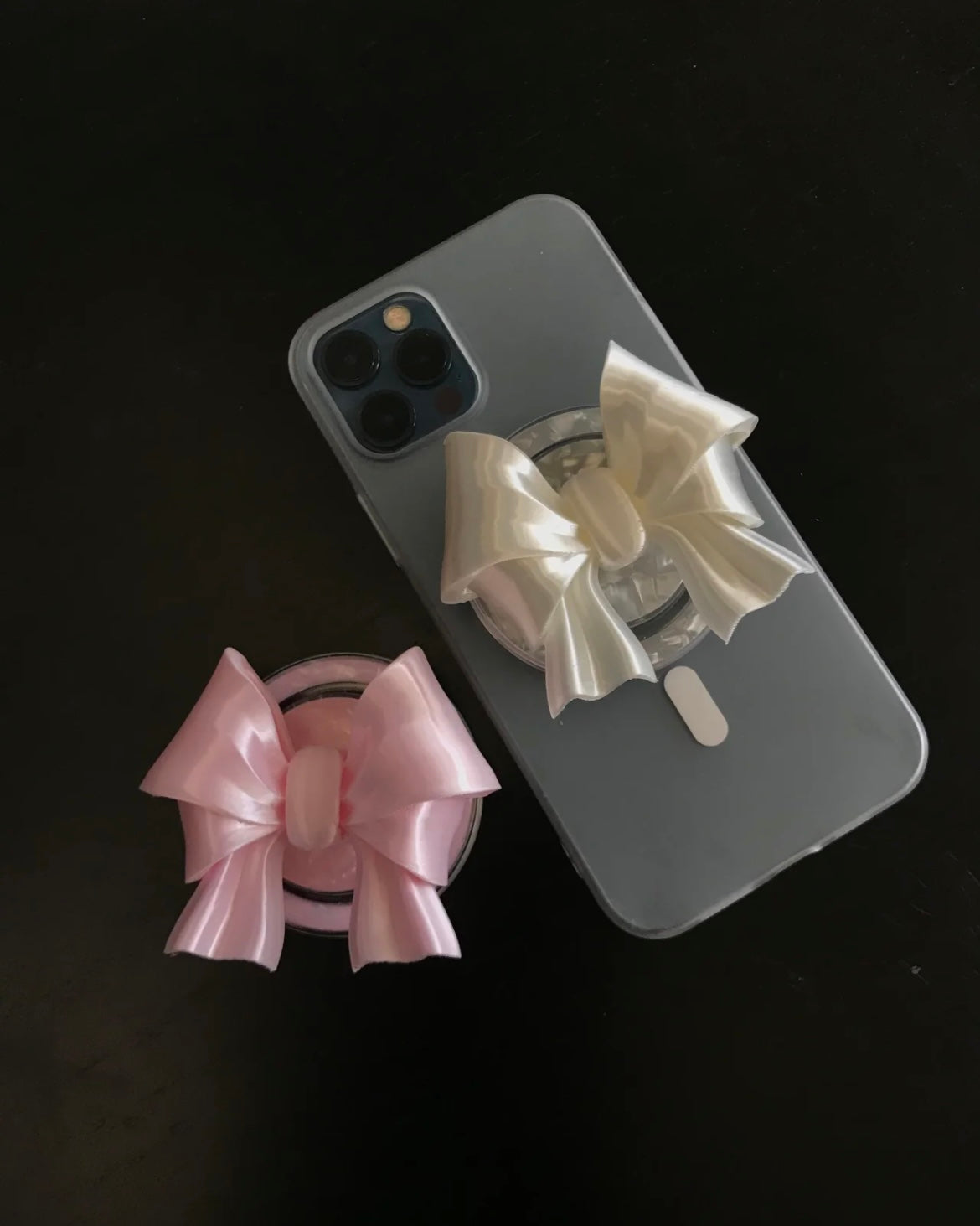 3D Printed Sculptural Bow Phone Grip – Exclusive Cute & Elegant ...