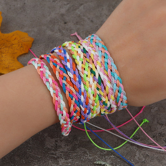 Handwoven Boho Colorful Friendship Bracelets