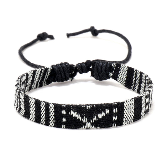 Handwoven Stripe Bracelet