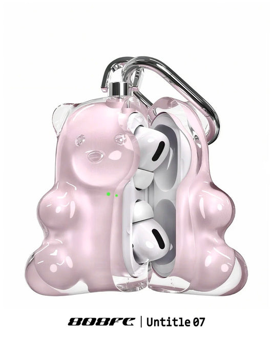 Crystal Bear AirPods Cover