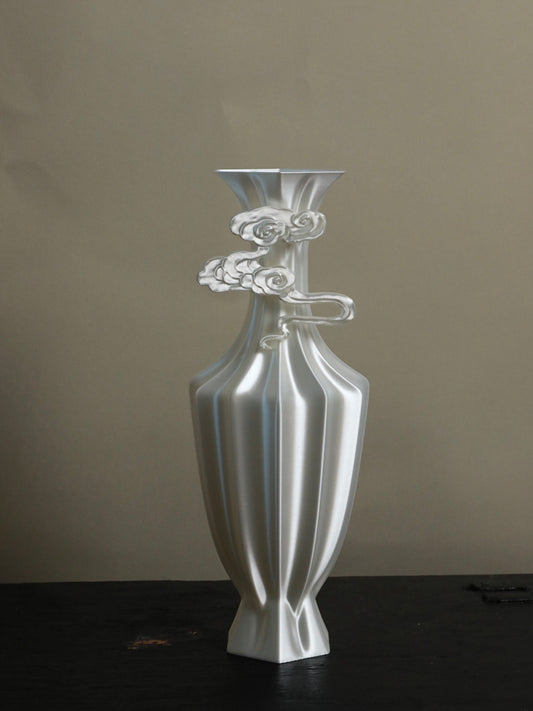 Auspicious Clouds 3D Printed Vase