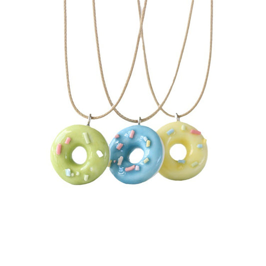 Ceramic Donut Necklace