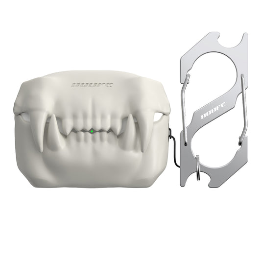 Silver Fang Tooth AirPods Cover