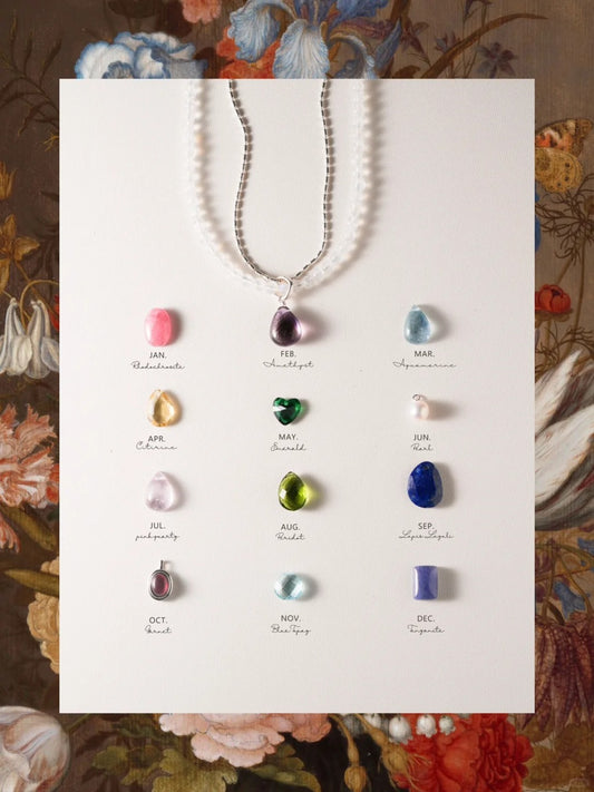 Good Luck Birthstone Necklace