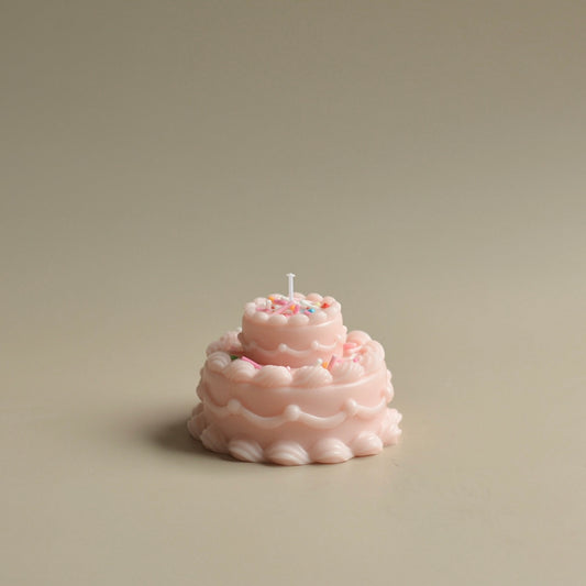 Handmade Birthday Cake Scented Candle