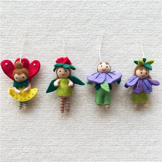 Handmade Wool Felt Fairy Charm