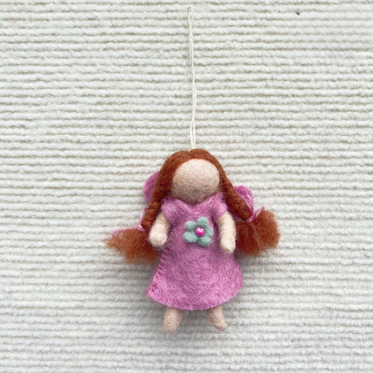 Handmade Wool Felt Fairy Charm