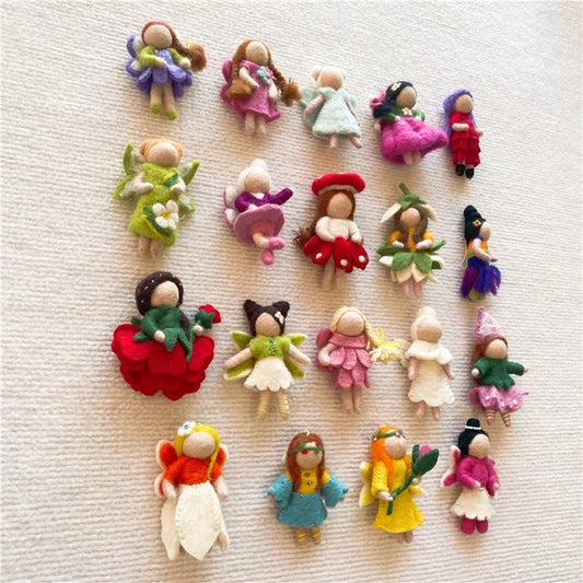 Handmade Wool Felt Fairy Charm