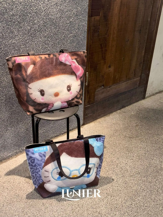 Kitty Girl Tote Bag