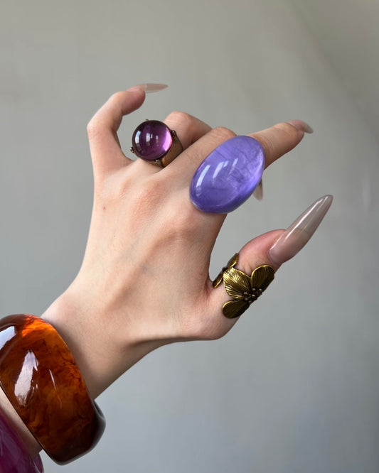 Chunky Resin Ring