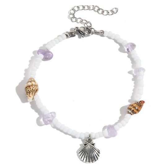 Silver Shell Bracelet