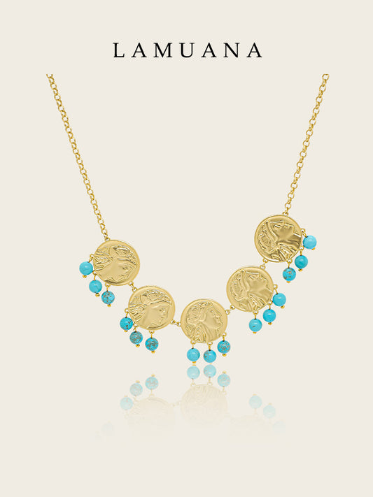 Roman Coin Necklace