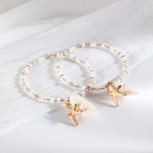 Starfish Big Hoop Earrings