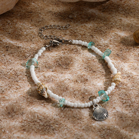 Silver Shell Bracelet