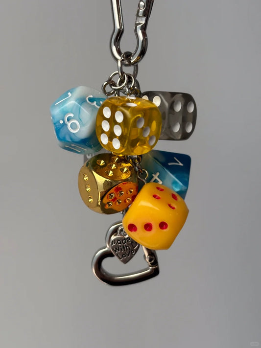 Sunshine Beach Dice Charm