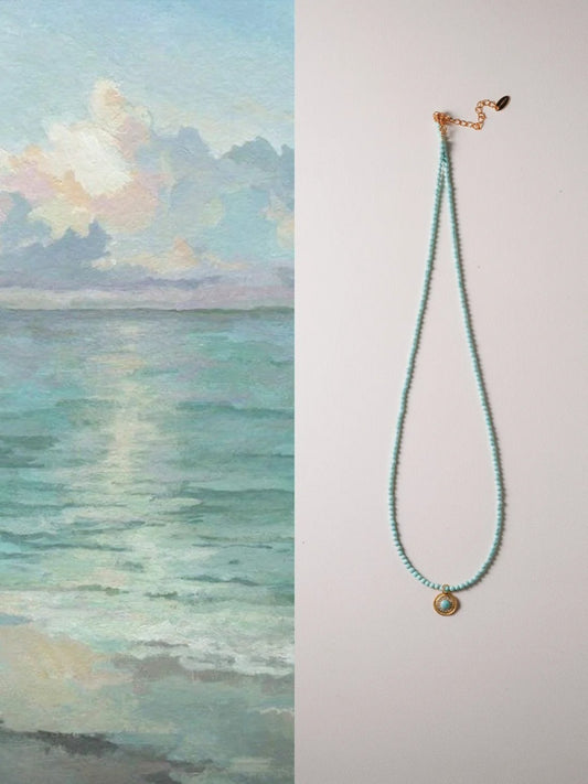 Turquoise Serenity Pendant Necklace