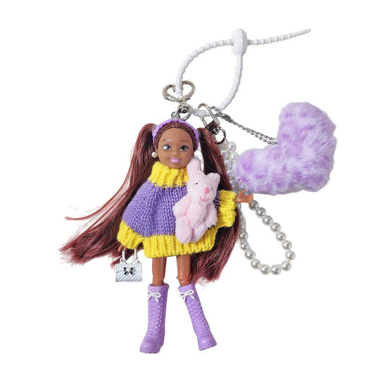 Twin Barbie Bag Charm