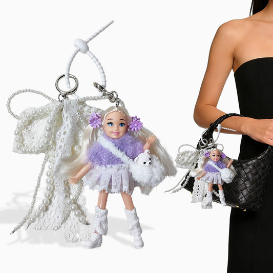Lavender  Barbie Bag Charm