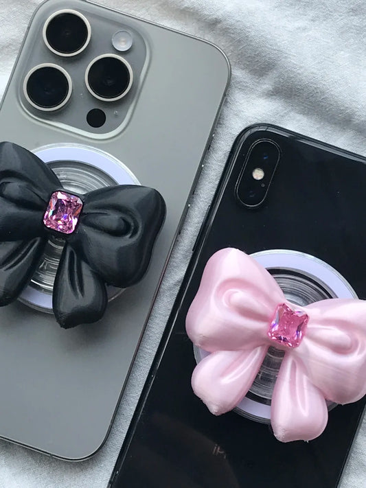 Cute Bow Airbag Phone Holder