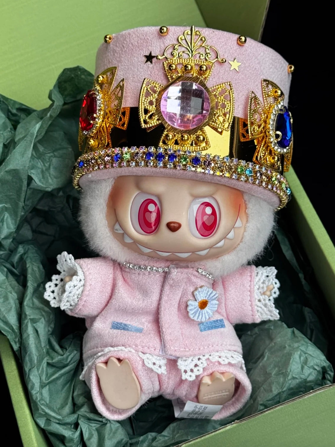 Exclusive Labubu Clothes GD-Inspired Handmade Pink Outfit Exclusive Labubu Clothes GD-Inspired Handmade Pink Outfit