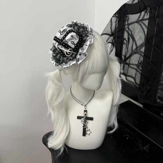 Lolita Musical Note Mini Top Hat