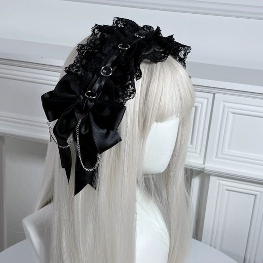 Black Bow Headband