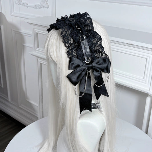 Black Bow Headband