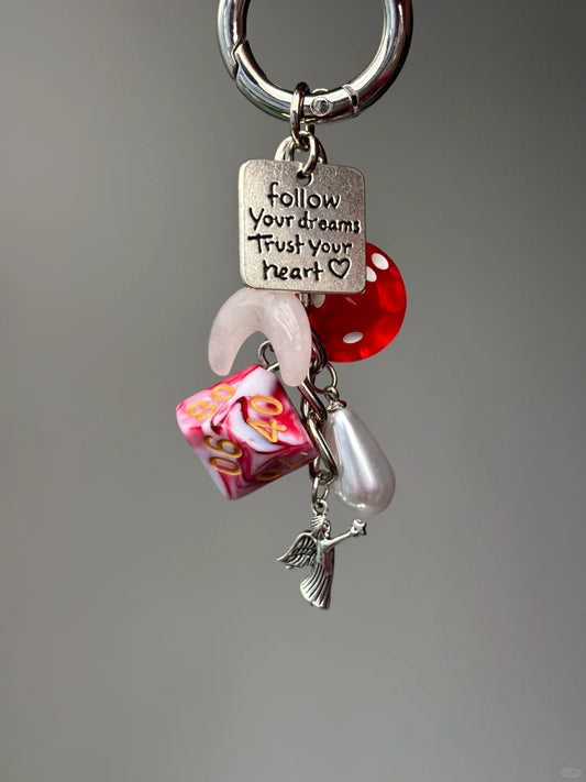 "Follow Your Dream" Candy Dice Charm