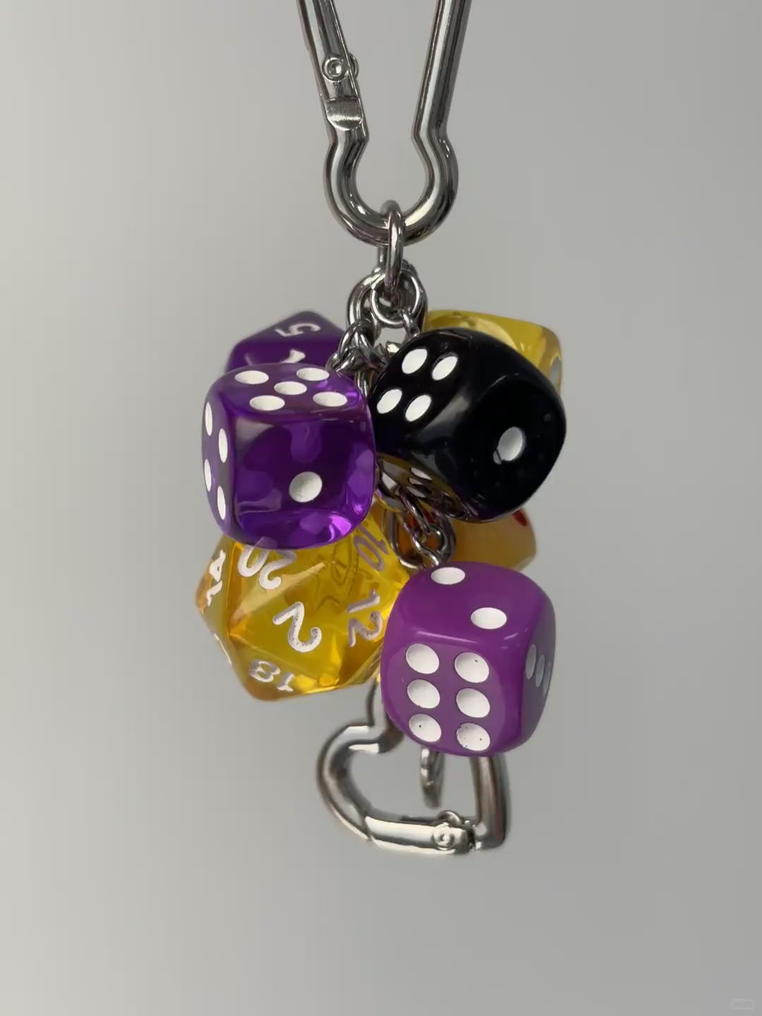 Mamba Mentality Dice Charm