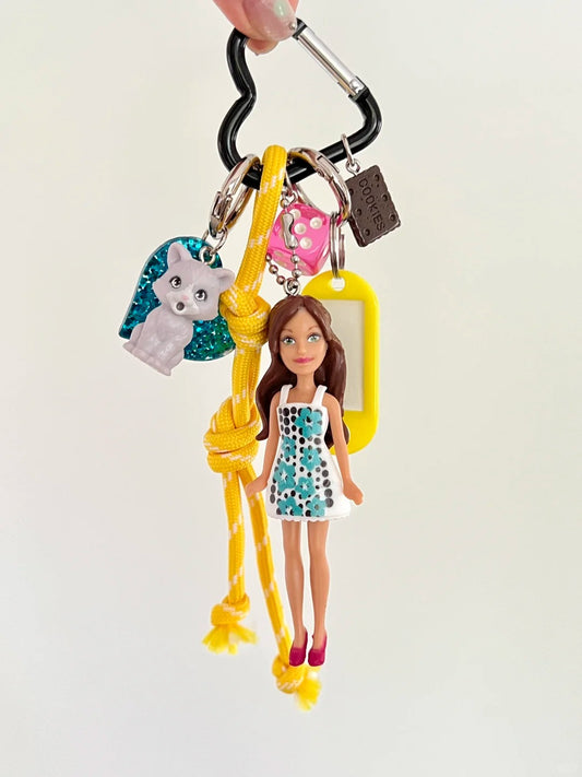 Handmade Exclusive Barbie Girl Charm