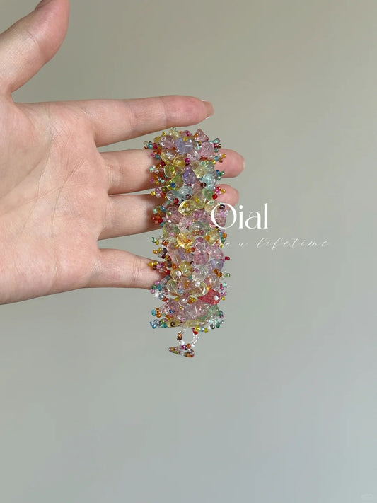 Woven Natural Stone Bracelet